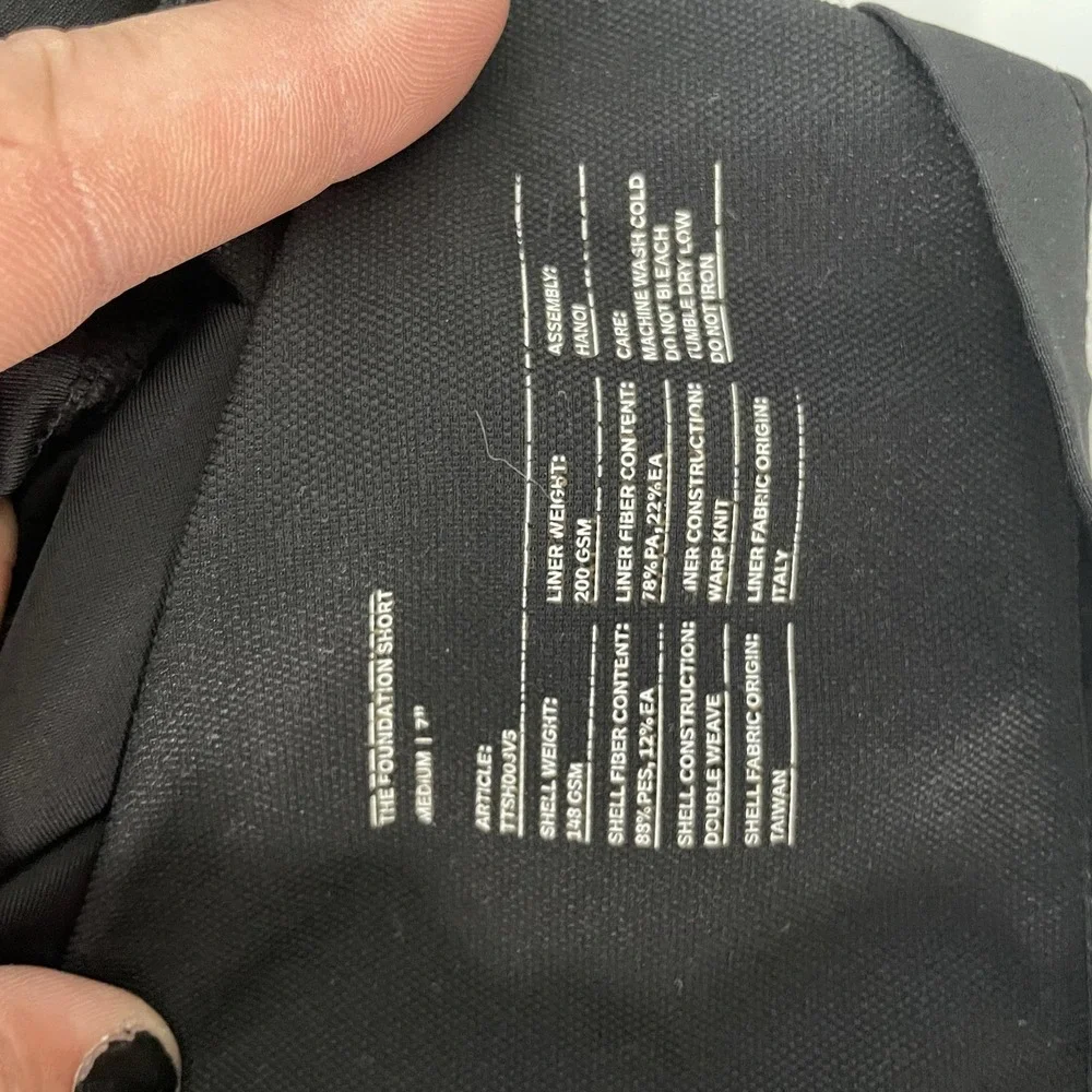 Ten Thousand Foundation Shorts Mens Medium Black Lined 7